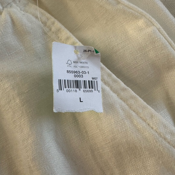 GAP linen cargo pants NWT size Large - Picture 5 of 6